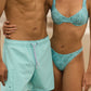 Carusha Reversible Shorts (Aqua) & Carusha Bikini